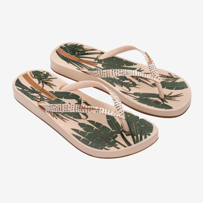 IPANEMA ž japonke 83650 BD579 ANATOMIC NATURE VIII beige green