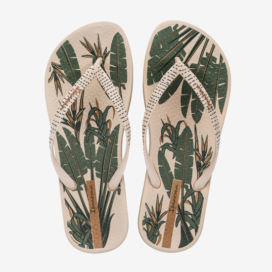 IPANEMA ž japonke 83650 BD579 ANATOMIC NATURE VIII beige green