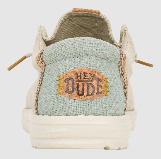 HEYDUDE m čevlji 43085-1UH WALLY JUTE stone grey iceberg green