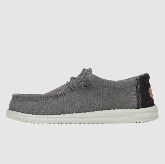 HEYDUDE m čevlji 43084-1U4 WALLY WORKWEAR granite grey black