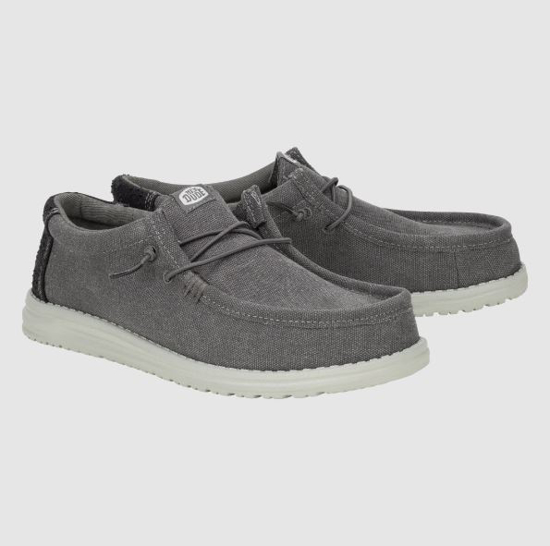 HEYDUDE m čevlji 43084-1U4 WALLY WORKWEAR granite grey black