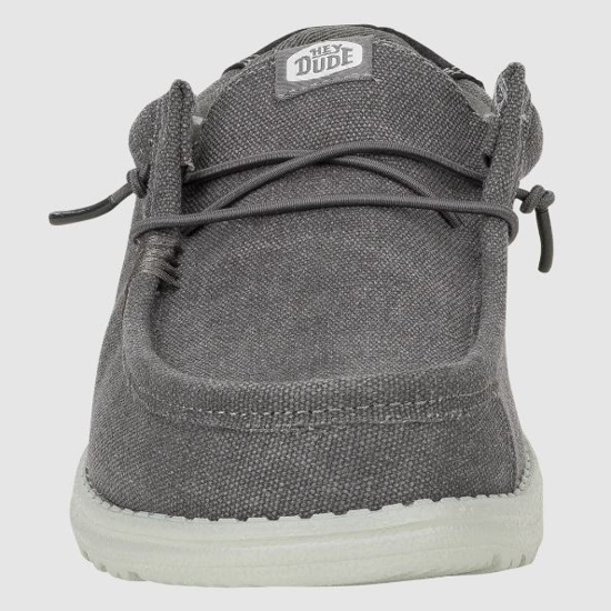 HEYDUDE m čevlji 43084-1U4 WALLY WORKWEAR granite grey black