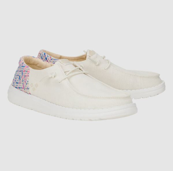 HEYDUDE ž čevlji 43156-1MV WENDY FANK SURF baja ivory multi