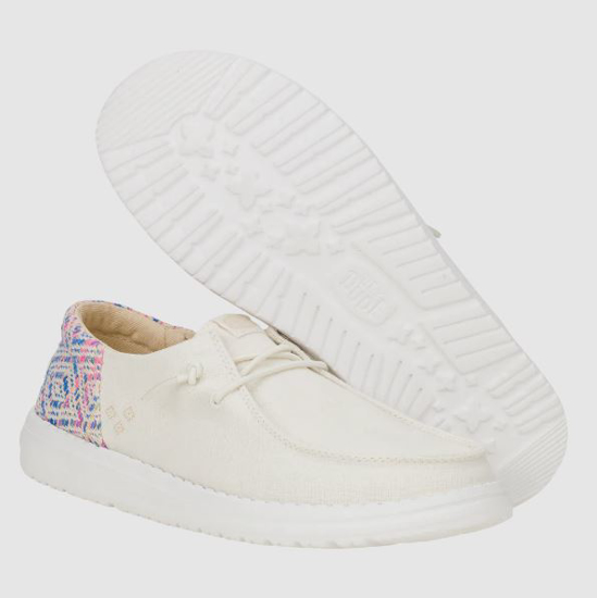 HEYDUDE ž čevlji 43156-1MV WENDY FANK SURF baja ivory multi