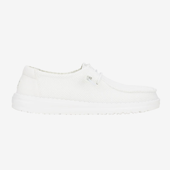 HEYDUDE ž čevlji 41878-100 WENDY STRETCH SOX white