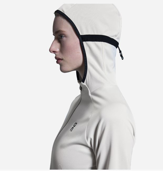 ON ž jopica 1WE10330296 CLIMATE ZIP HOODIE silver