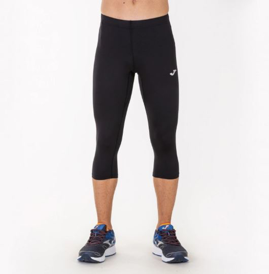 JOMA m tekaške legice 100089.100 3/4 TIGHTS MAN RECORD black