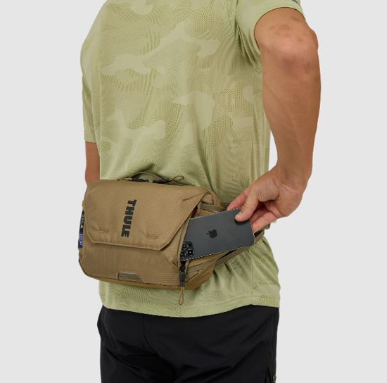 THULE pas torbica 808605 RAIL HYDRATION HIP khaki 4L
