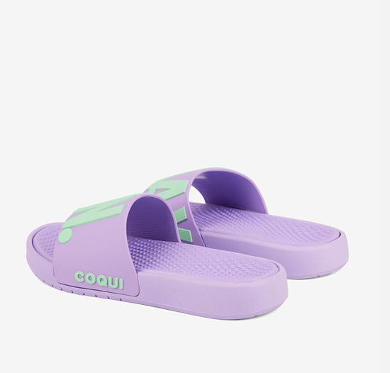 COQUI ž natikači SPEEDY 7052 253 0227 lila aqua relax on