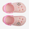 COQUI otr natikači LITTLE FROG 8701-280-4106 candy pink dk. pink donut + amulet