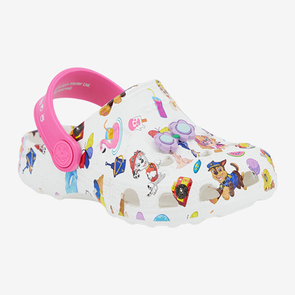 COQUI otr natikači LITTLE FROG 8701 691 3236 white lt. fuchsia pp skye + amulet