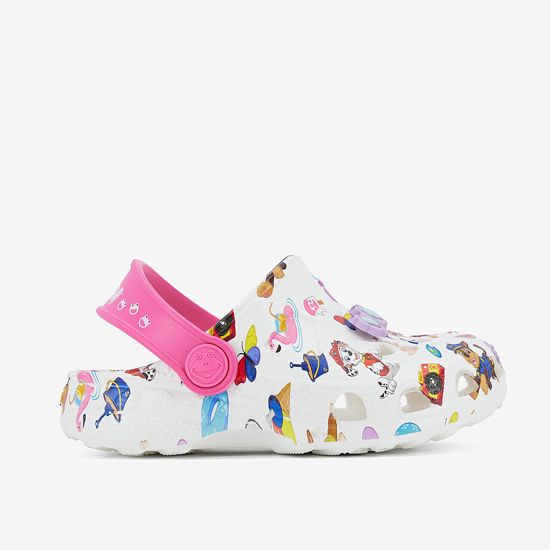COQUI otr natikači LITTLE FROG 8701 691 3236 white lt. fuchsia pp skye + amulet
