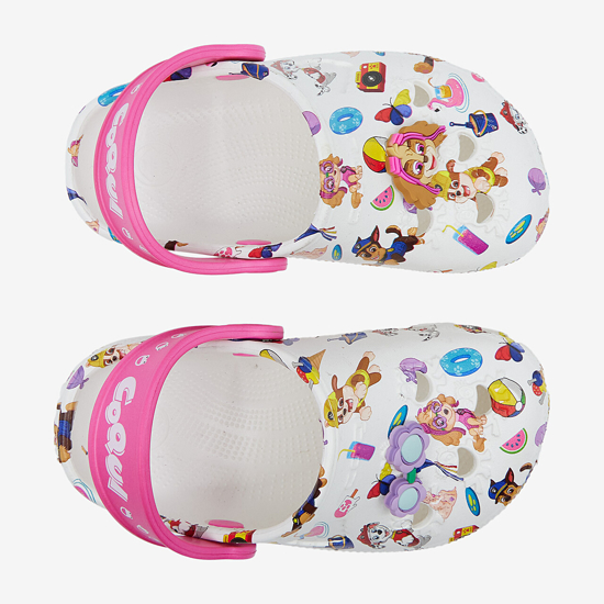 COQUI otr natikači LITTLE FROG 8701 691 3236 white lt. fuchsia pp skye + amulet