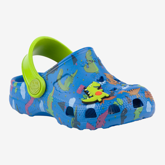 COQUI otr natikači LITTLE FROG 8701 248 2014 royal lime dino + amulet