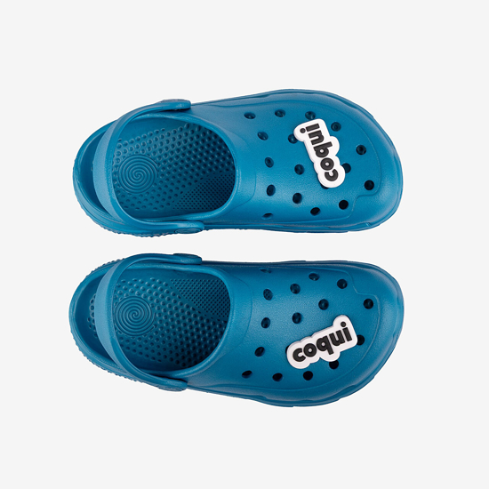 COQUI otr natikači CODY 6424 100 4700 ocean blue + amulet