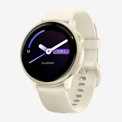 GARMIN športna ura VIVOACTIVE ® 6 010-02985-01 bone lunar gold
