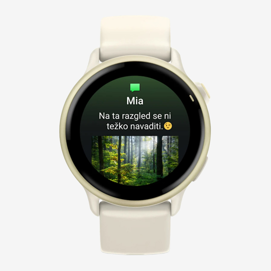 GARMIN športna ura VIVOACTIVE ® 6 010-02985-01 bone lunar gold
