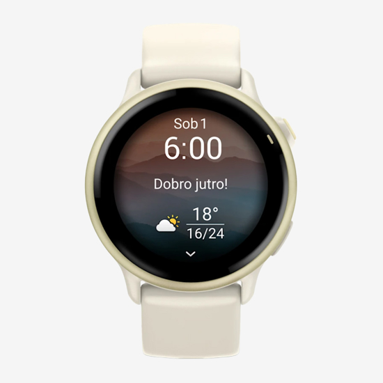 GARMIN športna ura VIVOACTIVE ® 6 010-02985-01 bone lunar gold