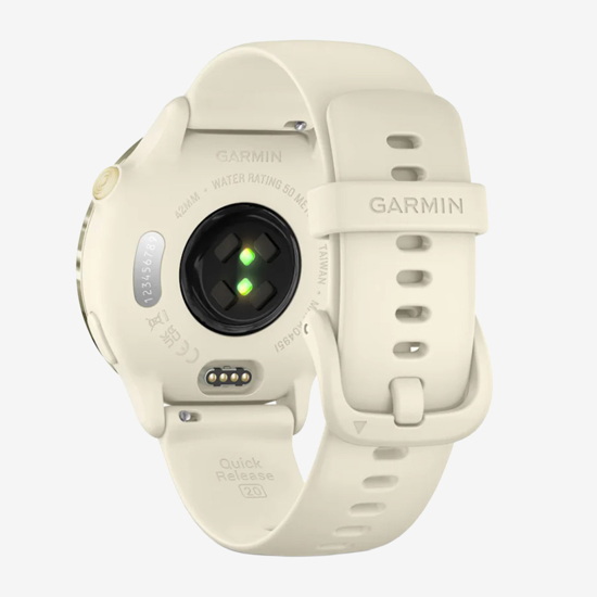 GARMIN športna ura VIVOACTIVE ® 6 010-02985-01 bone lunar gold