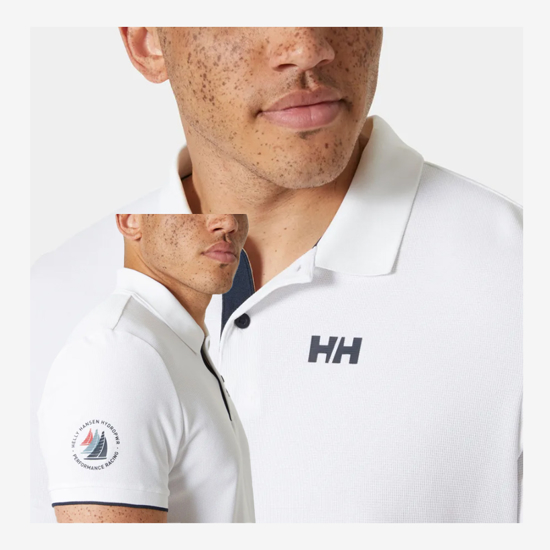 HELLY HANSEN m polo majica 34367 001  OCEAN POLO 2.0 white