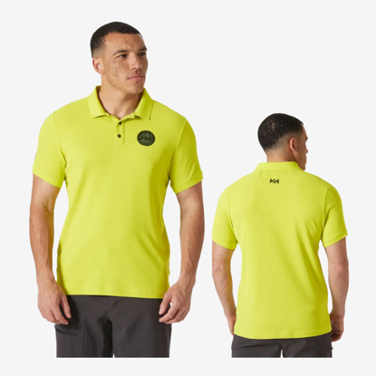 HELLY HANSEN m polo majica 34496 410 RACE POLO 2.0 cyber lime