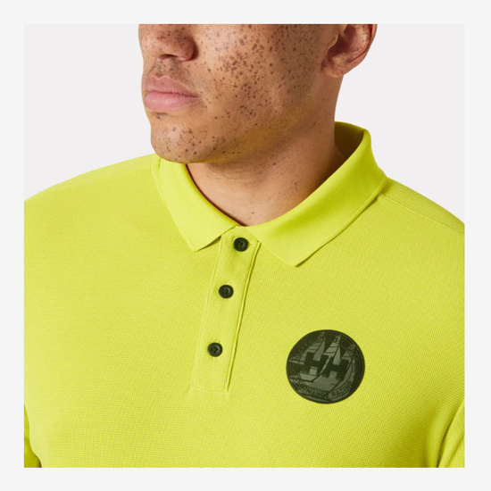 HELLY HANSEN m polo majica 34496 410 RACE POLO 2.0 cyber lime