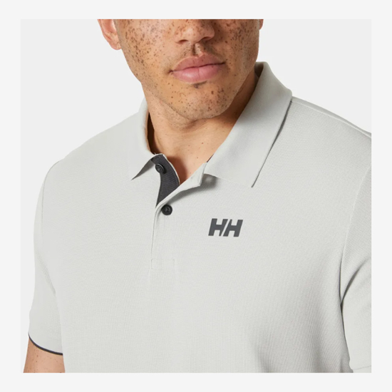 HELLY HANSEN m polo majica 34367 853 OCEAN POLO 2.0  grey fog