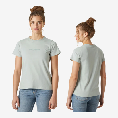 HELLY HANSEN ž majica 54591 462 CORE T-SHIRT 2.0 green mist