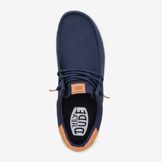 HEYDUDE m čevlji 43151-4UC PAUL CANVAS navy blazer