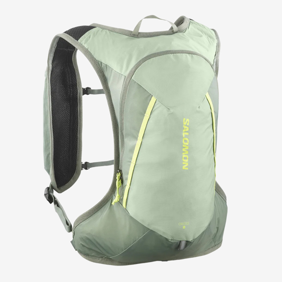 SALOMON nahrbtnik 24635 CROSS 8L green milieu/agave green/sharp gree