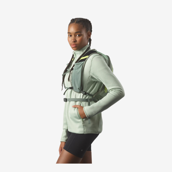 SALOMON nahrbtnik 24635 CROSS 8L green milieu/agave green/sharp gree