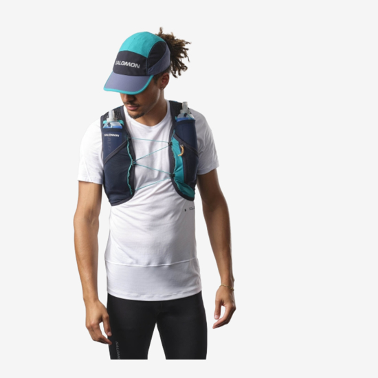 SALOMON NAHRBTNIK 21781 ACTIVE SKIN 8L SET tahitian tide/carbon