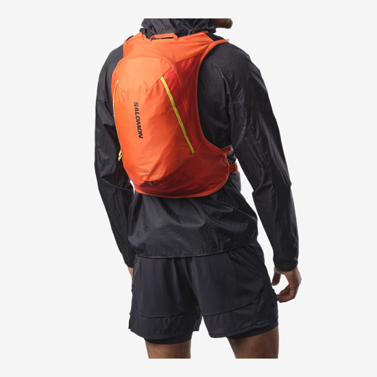 SALOMON nahrbtnik 21860 CROSS 12L dragon fire/cherry