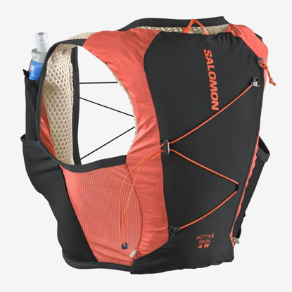 SALOMON nahrbtnik 26631 ACTIVE SKIN 4L WOMAN emerglow/black