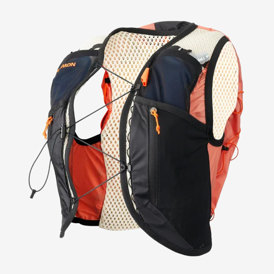 SALOMON nahrbtnik 26632 ACTIVE SKIN 12L WOMAN SET emerglow/black