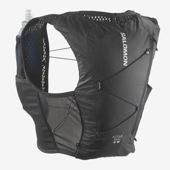 SALOMON nahrbtnik 21788 ACTIVE SKIN 4L WOMAN SET black metal