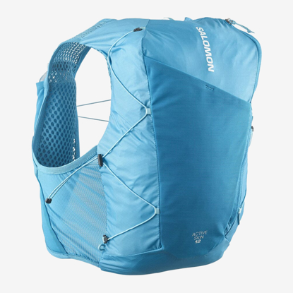 SALOMON nahrbtnik 24624 ACTIVE SKIN 12L SET M blue danube/blue cura