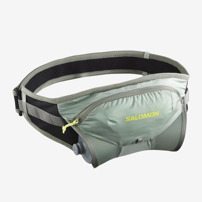 SALOMON pas torbica z bidonom 24661 CROSS BELT 1 BOTTLE green milieu/agave g