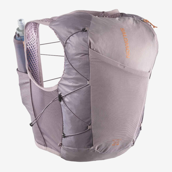 SALOMON nahrbtnik 21787 ACTIVE SKIN 12L WOMAN SET quail/moonscape