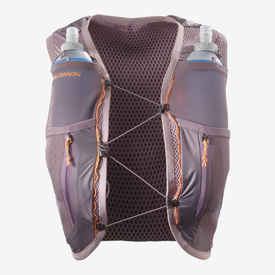 SALOMON nahrbtnik 21787 ACTIVE SKIN 12L WOMAN SET quail/moonscape