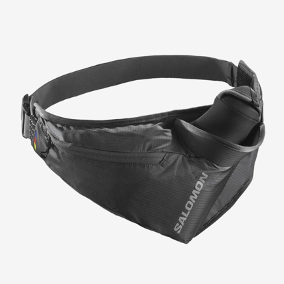 SALOMON pas torbica z bidonom 19185 CROSS SEASON BOTTLE BELT ebony/black