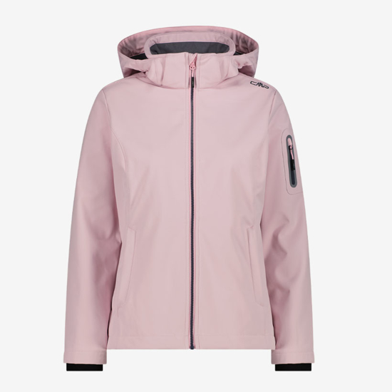 CMP ž softshell 39A5006 B309 MÉLANGE SOFTSHELL JACKET pink - Rossi Sport