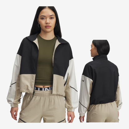 UNDER ARMOUR ž jakna 1374889-004 UA UNSTOPPABLE JACKET black city khaki