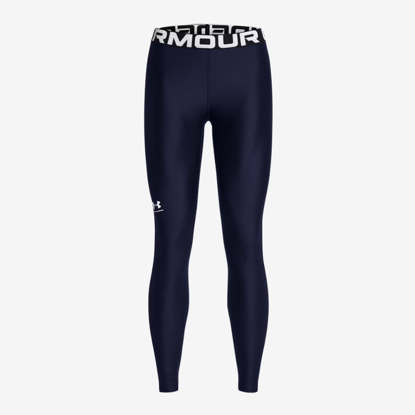UNDER ARMOUR ž legice 1383559-410 HEATGEAR LEGGINGS midnight navy white