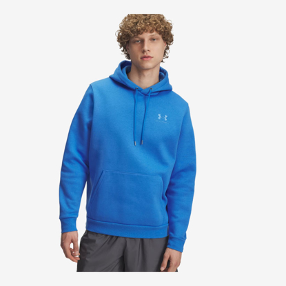 UNDER ARMOUR m kapucar 1373880-402 UA ICON FLEECE HOODIE blue atlantis