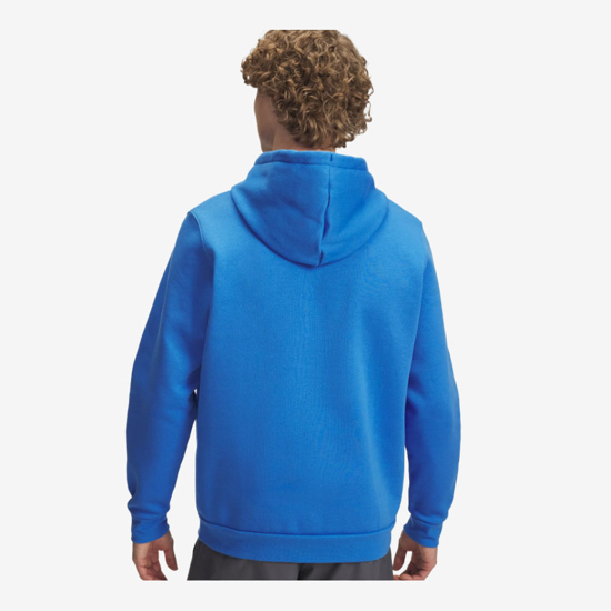 UNDER ARMOUR m kapucar 1373880-402 UA ICON FLEECE HOODIE blue atlantis