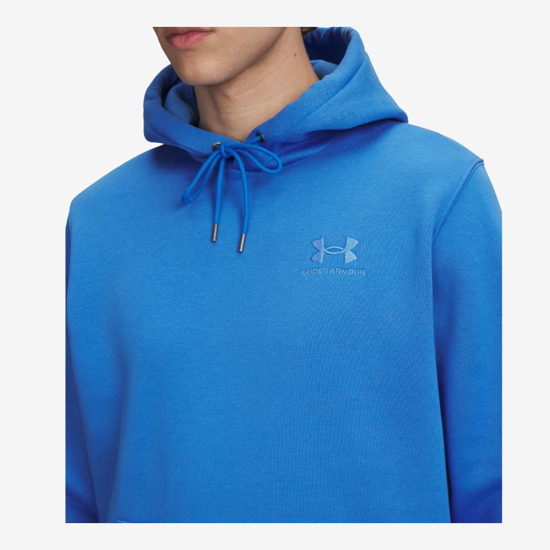UNDER ARMOUR m kapucar 1373880-402 UA ICON FLEECE HOODIE blue atlantis