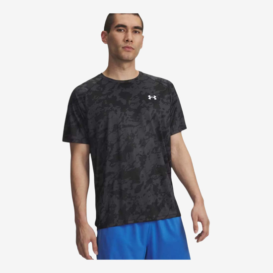UNDER ARMOUR m majica 1326413-006 TECH 2.0 SS TE black white
