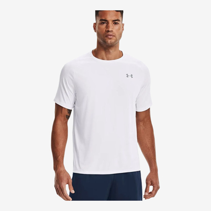 UNDER ARMOUR m majica 1326413-100 TECH 2.0 SS TEE white grey