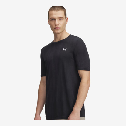 UNDER ARMOUR m majica 1388129-001 VANISH SEAMLESS SHORT SLEEVE black white